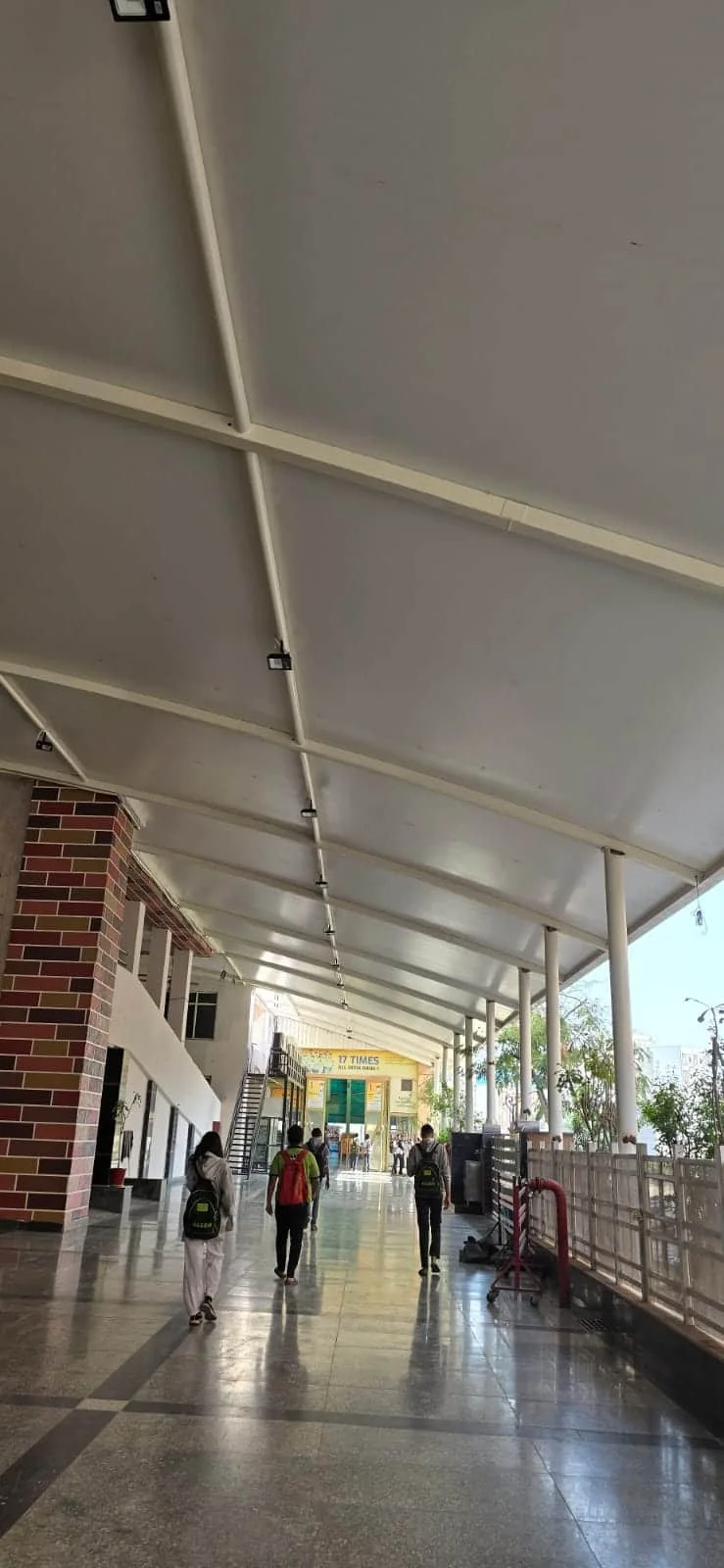 Allen Career Institute, Kota tensile structure, Ekra Decor
